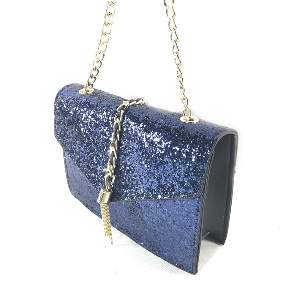 Женская маленькая сумка на плечо блестящие сумочки из искусственной кожи Сумка с