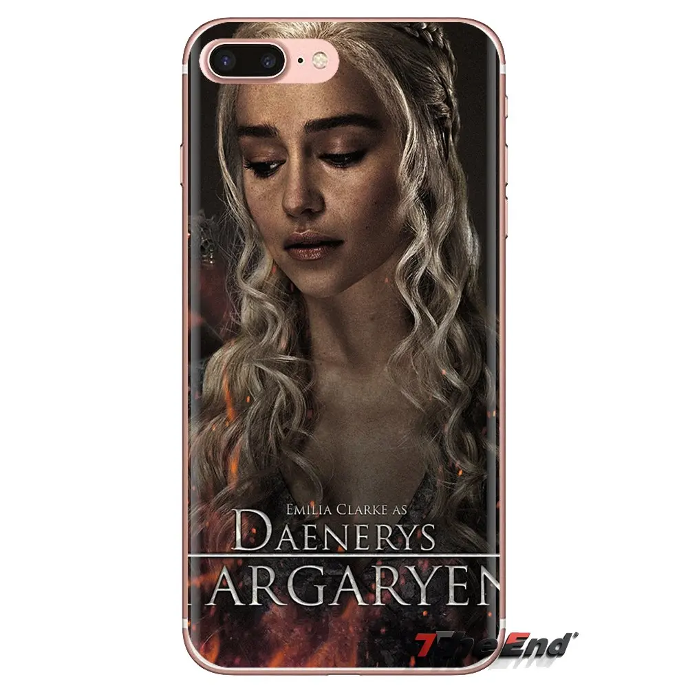 Для Samsung Galaxy A3 A5 A7 A9 A8 Star A6 Plus 2018 2015 2016 2017 прозрачные мягкие чехлы Daenerys Игра