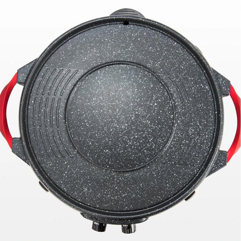 Многофункциональный Электрический котел Бездымная жаровня для барбекю