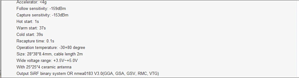 Vk28u7g5lf модуль Gmouse gps Модуль SIRF3 чип с керамической антенной 9600bps