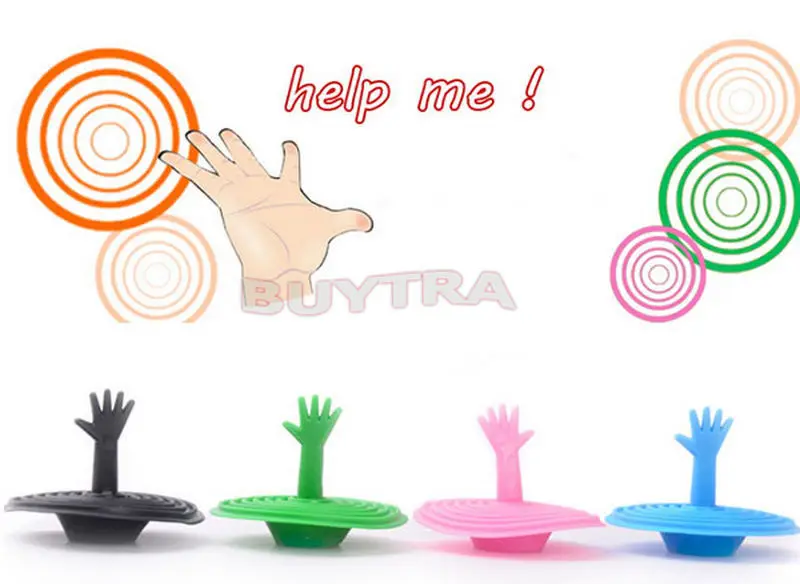 1 шт. креативная Милая ручная пробка для раковины штепсельная Вилка воды