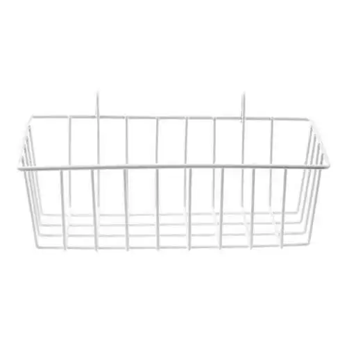 Железная настенная подвесная корзина для хранения Кухня поставки перфорация