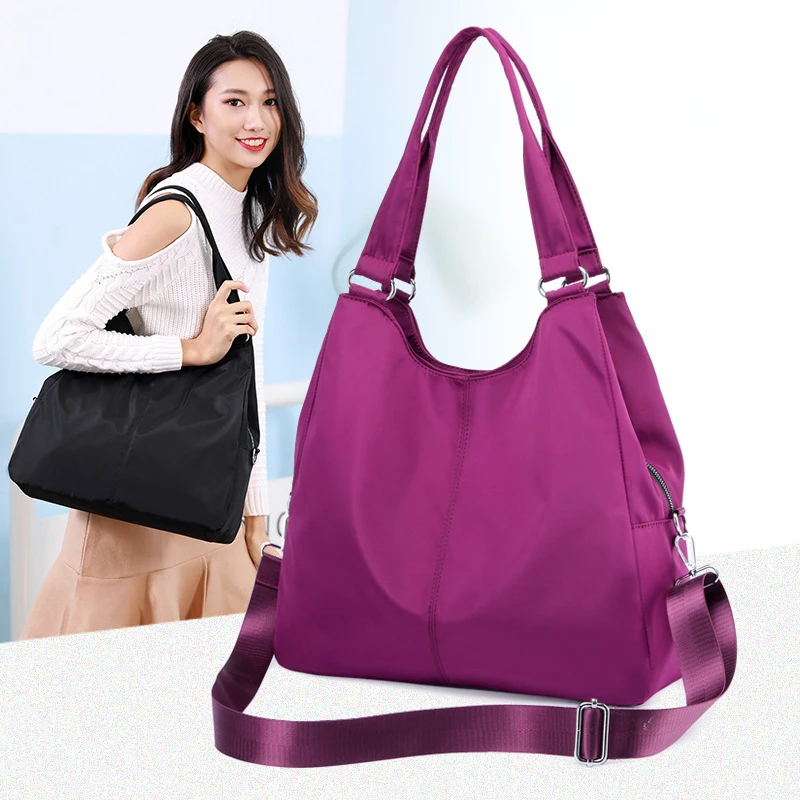 

Женская вместительная сумка-мессенджер на одно плечо универсальная сумка легкая сумка для мам трендовая элегантная темпераментная сумочк...