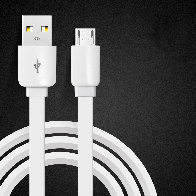 GUSGU USB кабель для iPhone, Micro usb кабель type c для синхронизации данных плоский 2A Быстрая зарядка кабели для мобильных телефонов usb Microusb usb C