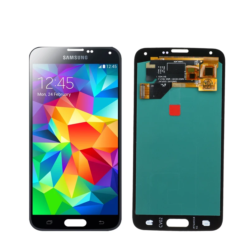 G900F OLED lcd For SAMSUNG Galaxy S5 LCD G900M G900A G900T Display Touch Screen Digitizer for galaxy s5 display | Мобильные телефоны