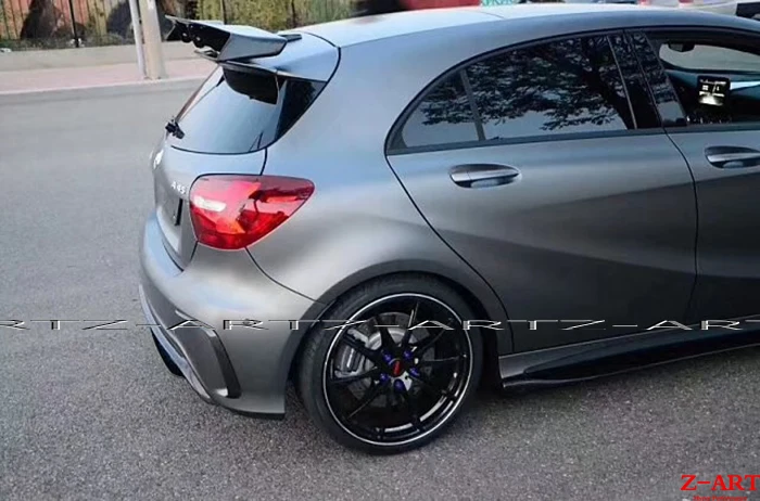 Z-ART углеродное волокно тюнинг-пакет для Mercedes-AMG A45 2014-2016 aerokit ремонт AMG | Автомобили