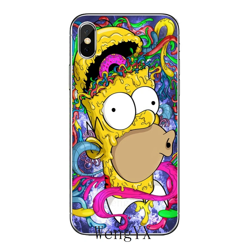 Мягкий чехол для телефона samsung Galaxy J4 J6 prime J8 A6s A7 A8 A9s star Note 9 S10 lite plus мультфильмы Симпсоны аниме - Цвет: Cartoons-Anime-A-04