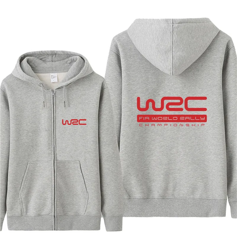 Осень WRC Логотип Толстовка толстовки для мужчин тонкий пуловер флисовая куртка унисекс человек WRC толстовки
