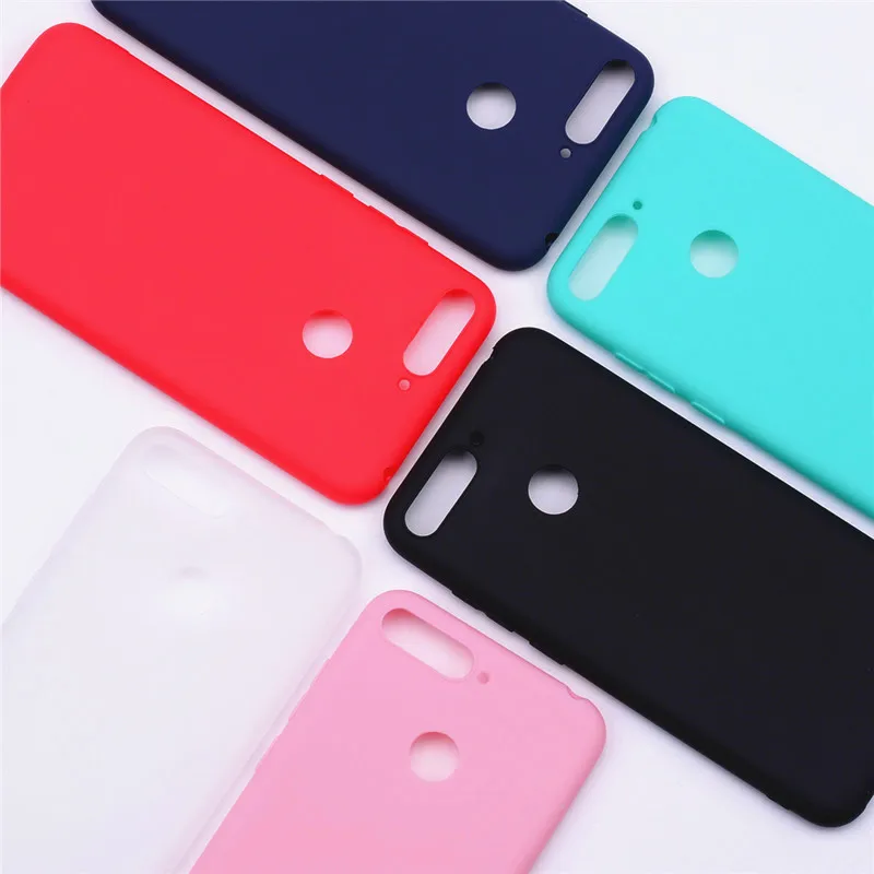 honor 7C 5.7 Cases on for Huawei AUM-L41 case inch Soft TPU Back Cover skin For Honor Phone Bag |