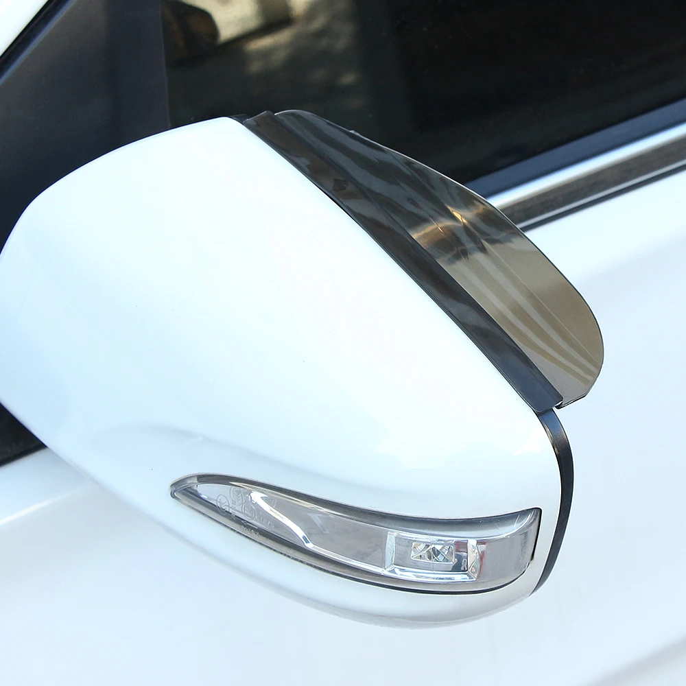 2 шт. ПВХ автомобильная наклейка на зеркало заднего вида Дождь бровей для Lada Granta