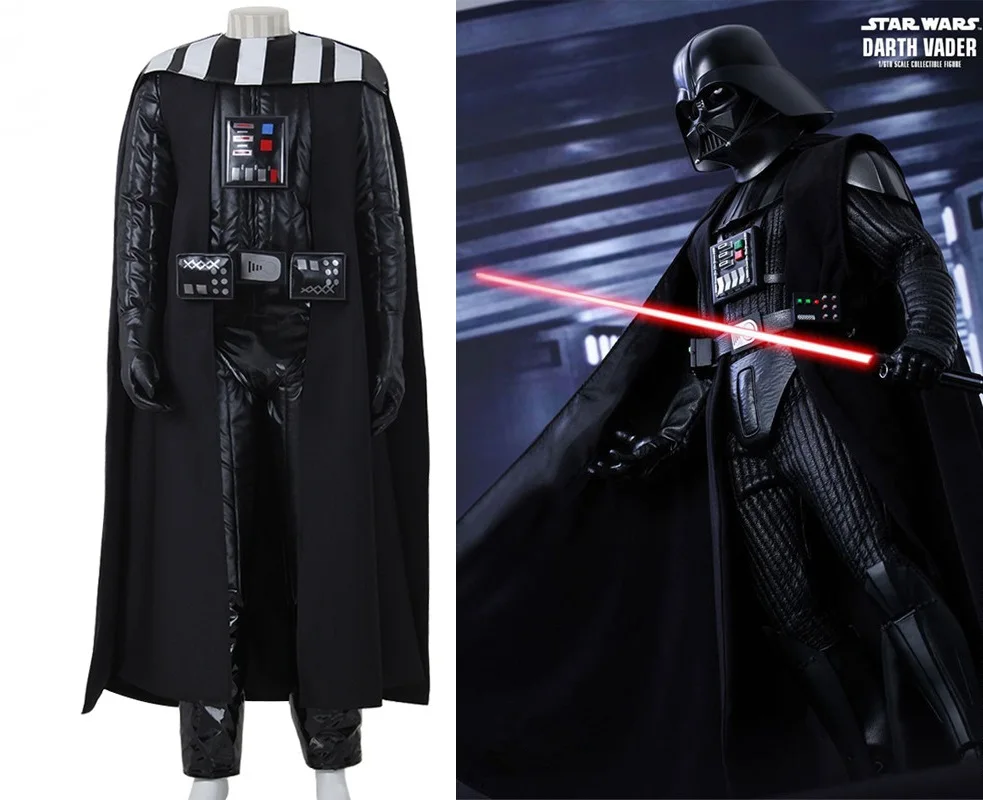 Новинка 2018 Звездные войны косплей Костюм Дарта Вейдера взрослые костюмы на