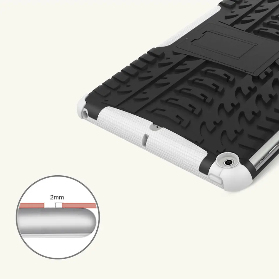 Гибридный прочный резиновый чехол для Apple IPad 9 7 2018 2017 A1822 из ТПУ + ПК защитный