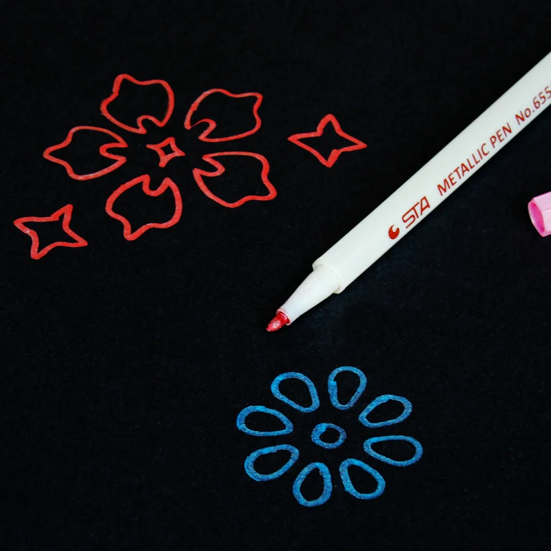 1 шт. металлическая цветная маркерная ручка для фотоальбома скрапбукинга