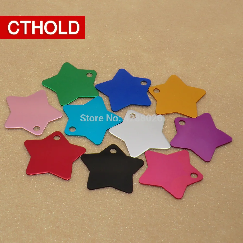 CTHOLD 100 шт. чистые идентификационные бирки для собак оптовая продажа аксессуары