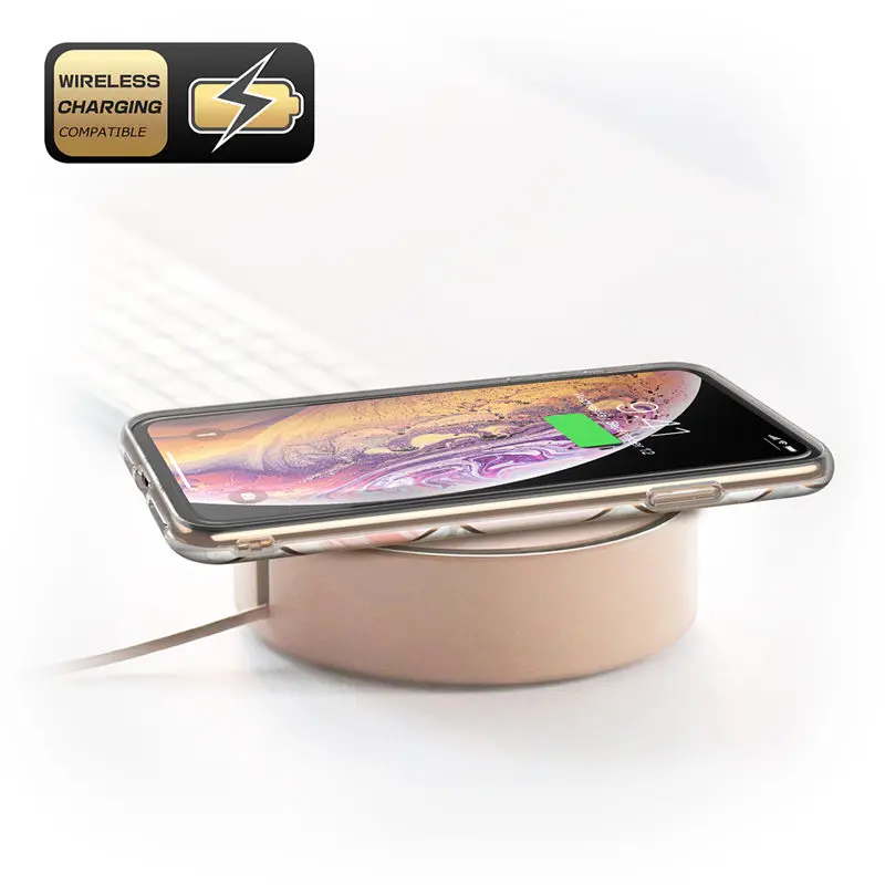 SUPCASE для iphone Xs Max чехол UB Metro Premium тонкий защитный мягкий из ТПУ розовая мраморная