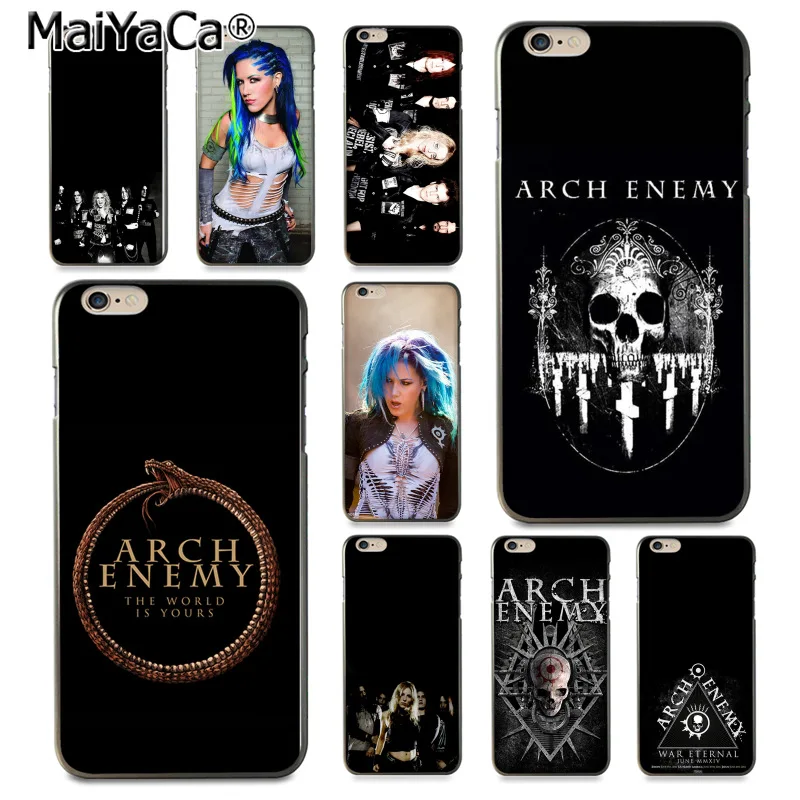 MaiYaCa Arch Enemy металлический ремешок сделай сам цветная печать TPU чехол для телефона