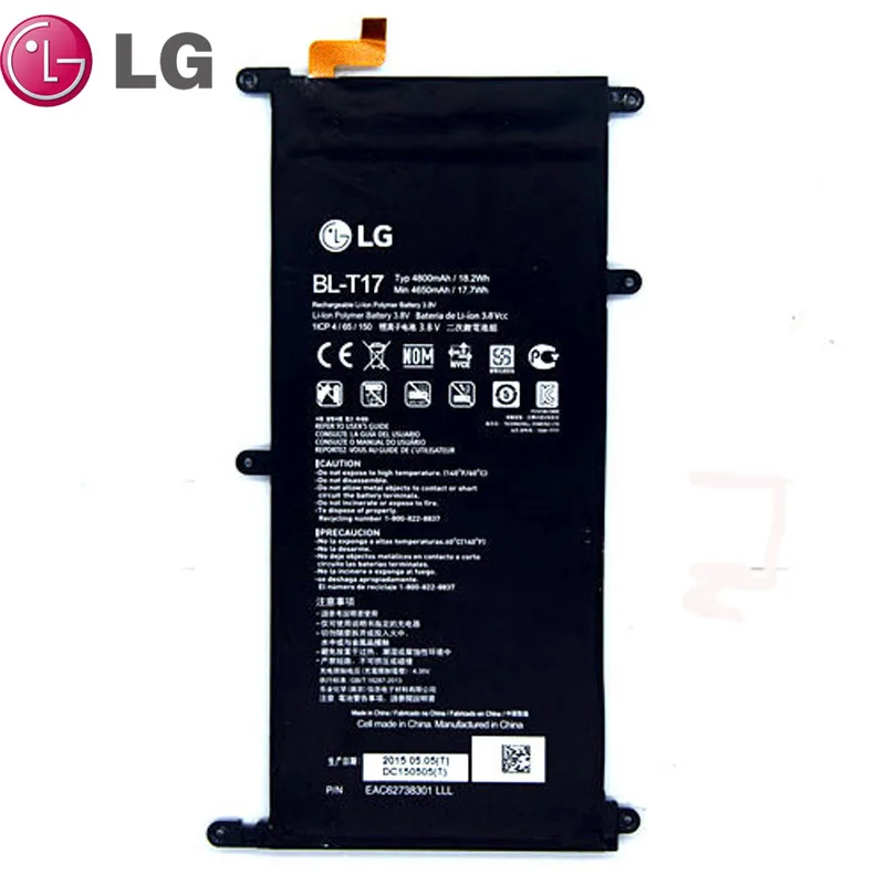 Оригинальный BL T17 планшет Батарея для мобильного телефона LG G PAD X 8 3 VK815 VK810 V520 V522