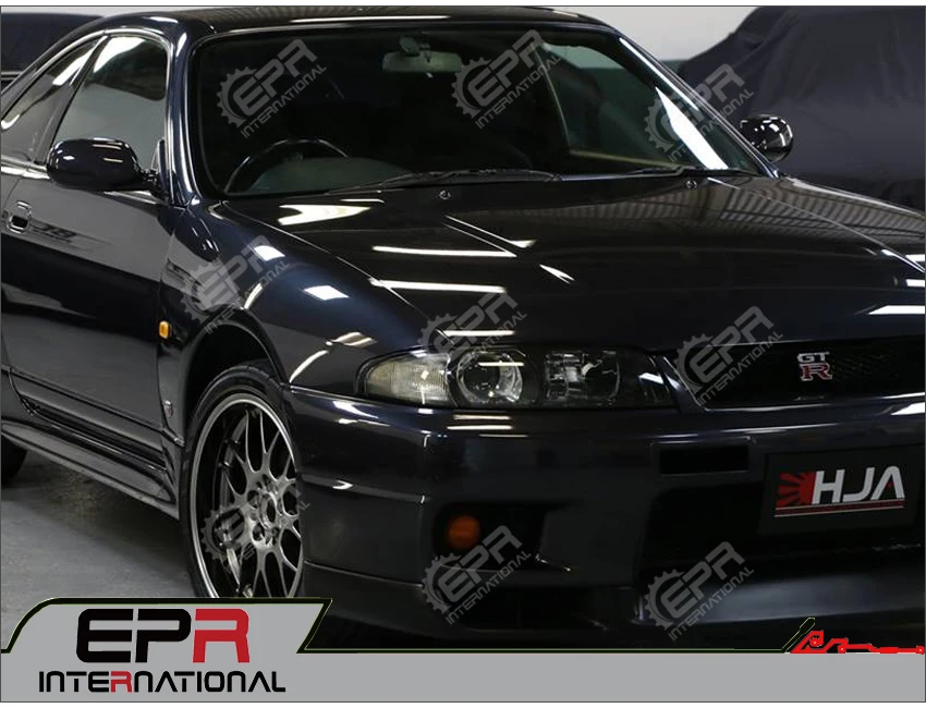 Для Nissan Skyline R33 FRP стекловолокно бампер вентиляционные отверстия Nismo N1 передний холодный Впускной воздуховод обвес для Skyline R33