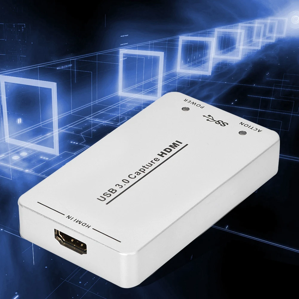HDMI USB 3,0 карта видеозахвата адаптер 1080HD рекордер коробка для Windows для Linux для ОС X операционные системы