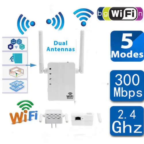 Усилитель сигнала Wi-Fi 300 Мбит/с | Компьютеры и офис