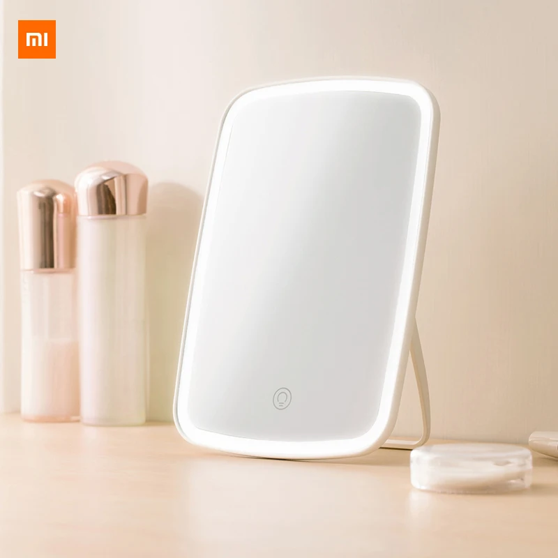 Xiaomi Mijia youpin настольное светодиодное зеркало для макияжа Сенсорное управление LED