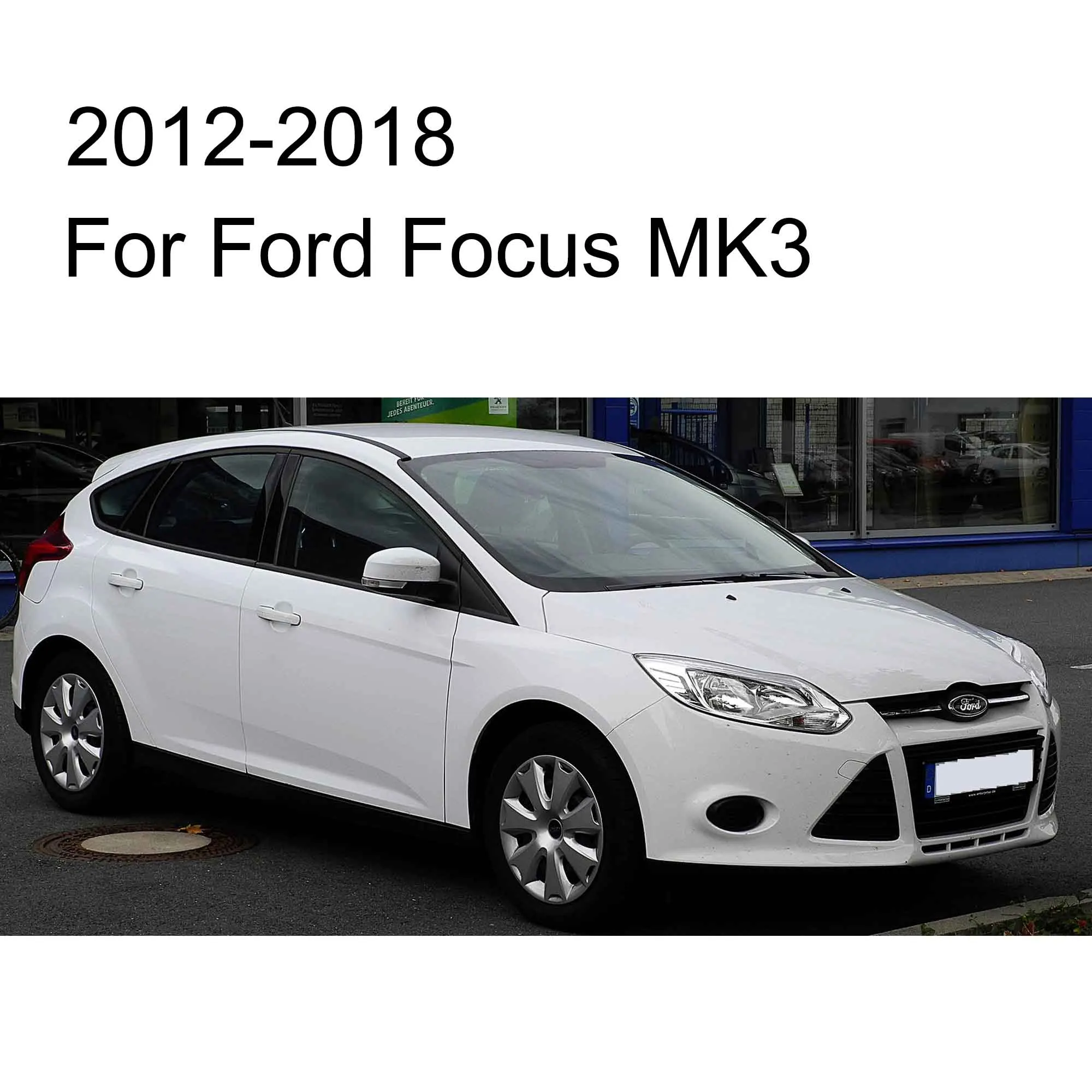 2012-2018 MK3 Щетки стеклоочистителя Mikkuppa для Ford Focus 1998- стеклоочистители ветрового стекла автомобильные аксессуары натуральный каучук для укладки ветрового стекла - Цвет: 2012-2018 MK3