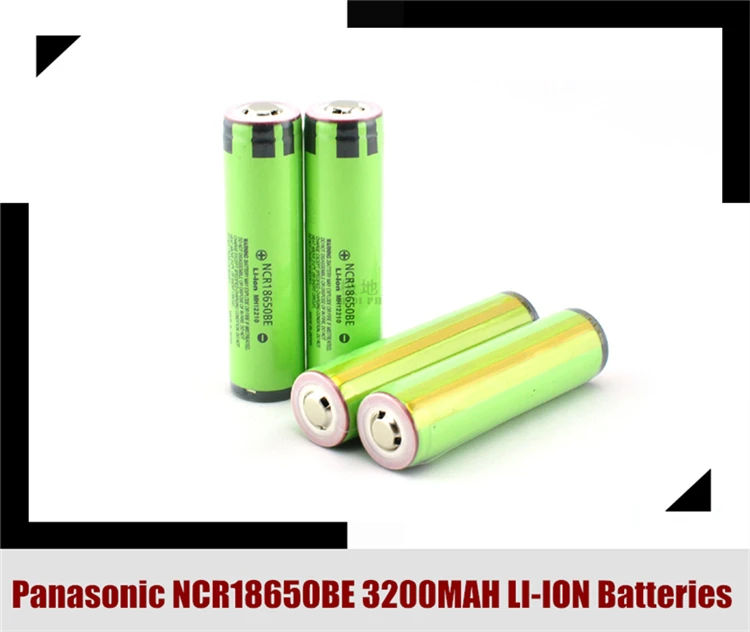 Free Shipping for Panasonic NCR18650BE 3200mah 3.7v 18650 Dynamic lithium ion Rechargeable battery Cell with PCB Protection | Электроника