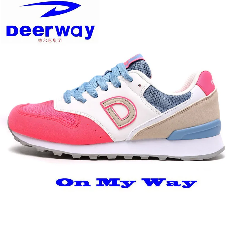 Deerway бренд Кроссовки для Для женщин Открытый удобные легкие сетки воздуха