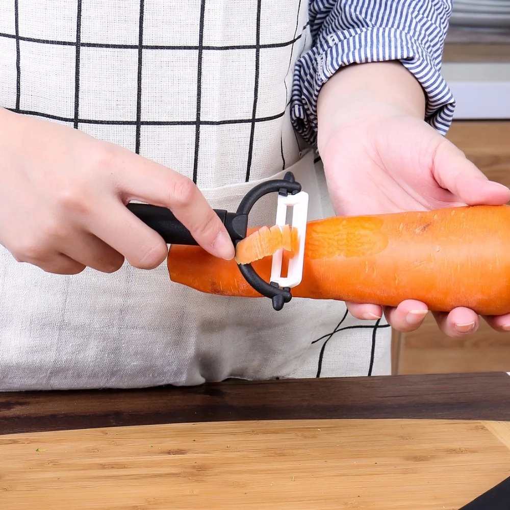 ANHO Керамические ножи черные/зеленые ручки кухонный нож " 4" " 6" K кухонные ножи набор для приготовления пищи+ Овощечистка с оболочкой