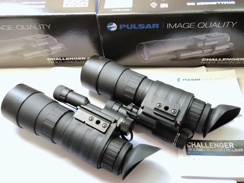 Pulsar ночного видения прицел Challenger GS 3,5x50 Pulsar 74097 охотничий монокуляр ночного видения 3.5x ночного видения