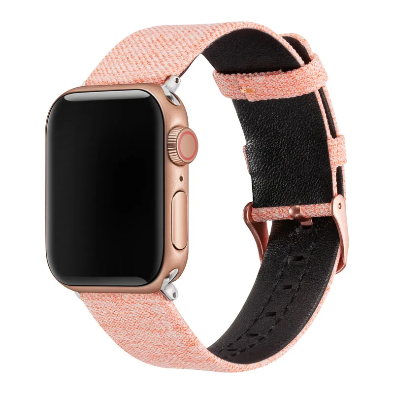 1 Кожаный ремешок для наручных часов для Apple Watch Sport полос кожи(Сертификация ce& iso) Ремешок Браслет совместимый для наручных часов Iwatch серии 4/3/2/1 LL83003 - Цвет ремешка: 1