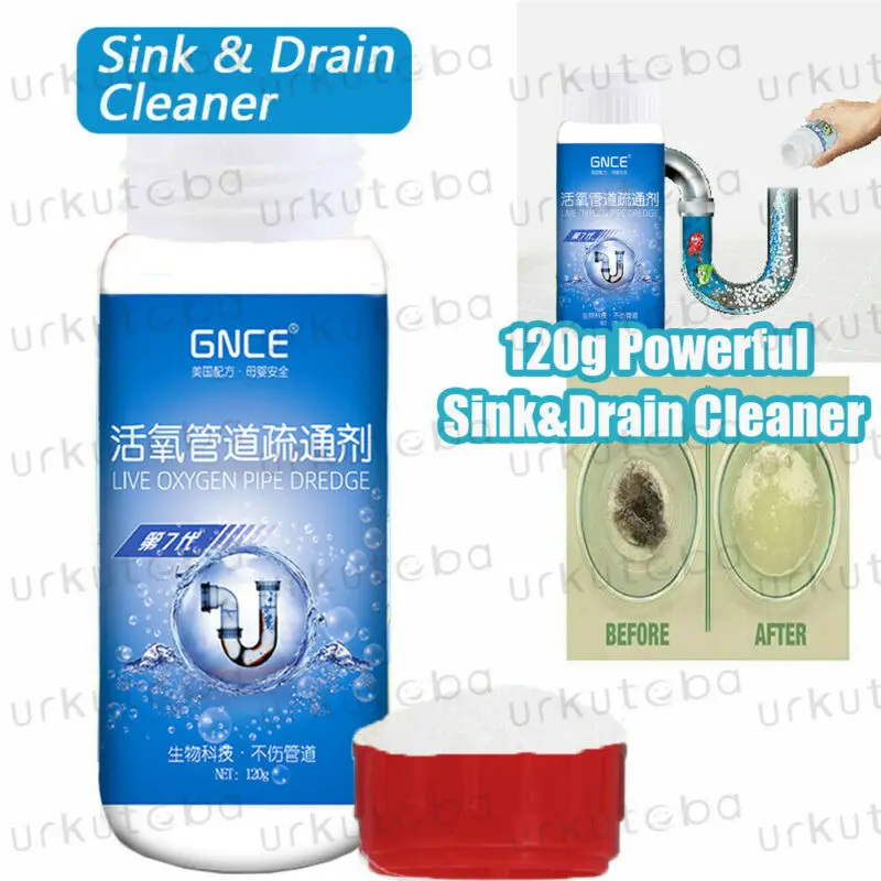 Мощный Очиститель для раковины и сливов портативный порошок домашней уборки
