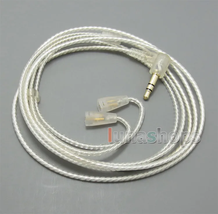 

LN005017 посеребренные OCC наушники кабель для Sennheiser IE8 IE8I наушников