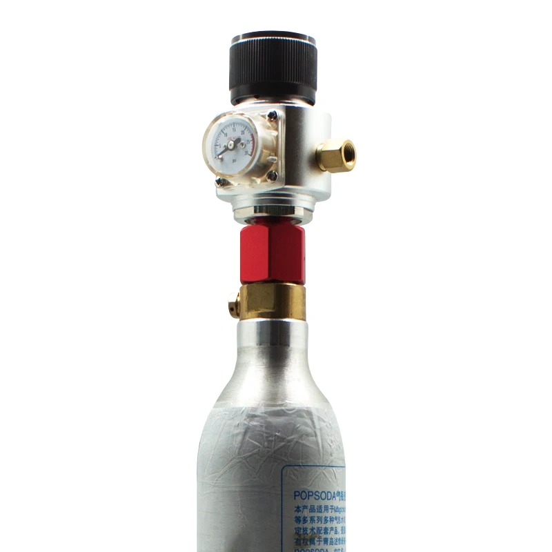 Адаптер преобразует Стандартный Пейнтбол или Sodastream бак в Co2 одноразовый мини-танк адаптер