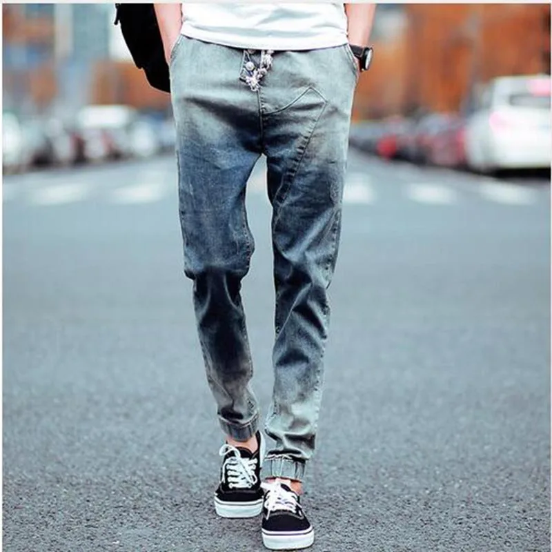 Helisopus/модные джинсы для мужчин мужские в уличном стиле обтягивающие джинсовые