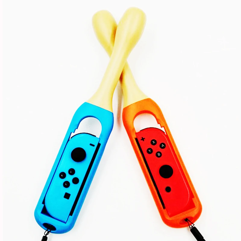 Барабанная палка для Nintendo switch Joy con 2 шт. барабан Тайко-игры ручка держатель
