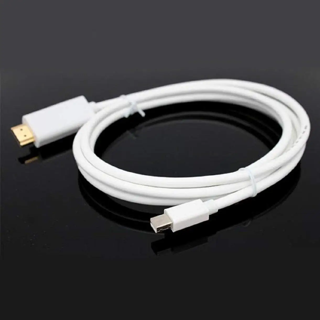 Новый Male 1 8 м мини кабель DP HDMI Thunderbolt Mini Displayport к адаптеру для Macbook Pro Air Для iMac| |
