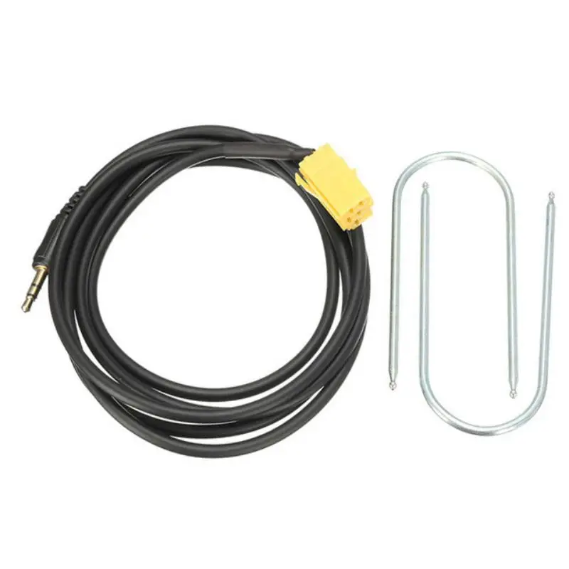 

Car 3.5MM Jack to ISO 6Pin Connector Aux Cable for Fiat Grande Punto