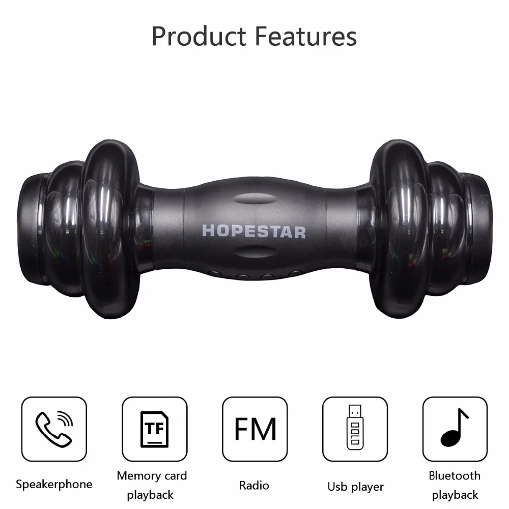 Портативный Беспроводной Bluetooth Динамик Hi-Fi 3D стерео сабвуфер Поддержка AUX/TF/U-диск