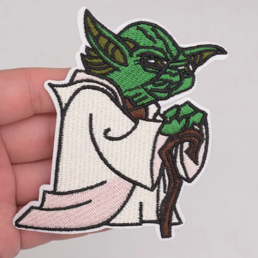 1 шт. Новое поступление YODA фильм серии Аппликация в стиле панк пришить на железные
