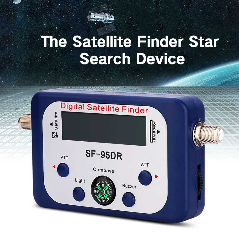 Сигнал найти портативный спутниковый искатель цифровой легкий ЖК метр прочный