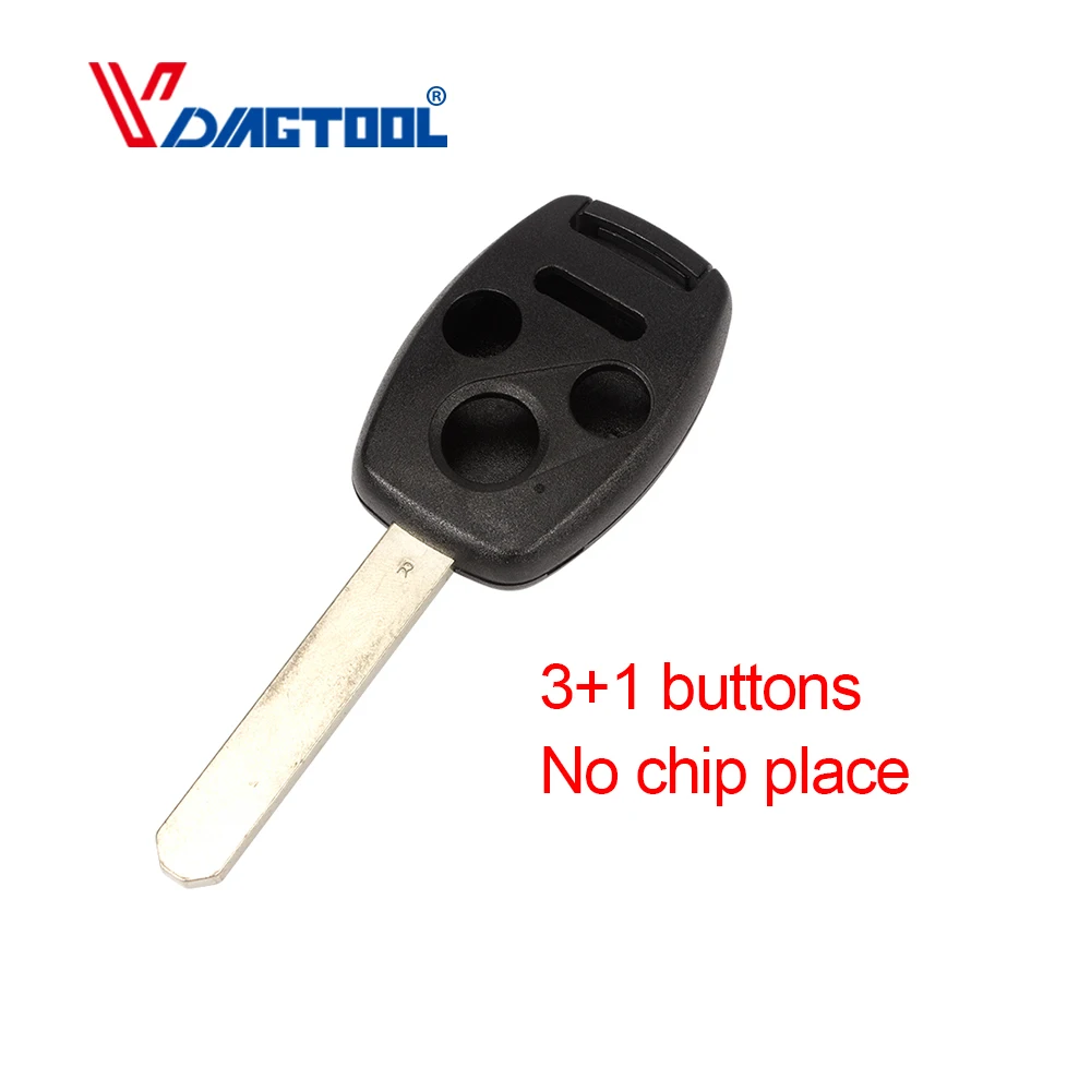 Vdiagtool 3 + 1 кнопка дистанционного ключа корпус без чипа место Fob крышка подходит для