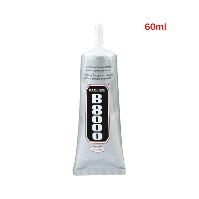 60ml Универсальный клей B8000 клей 60 мл клей металлический Клей Инструменты для ремонта шин - Цвет: 60ml