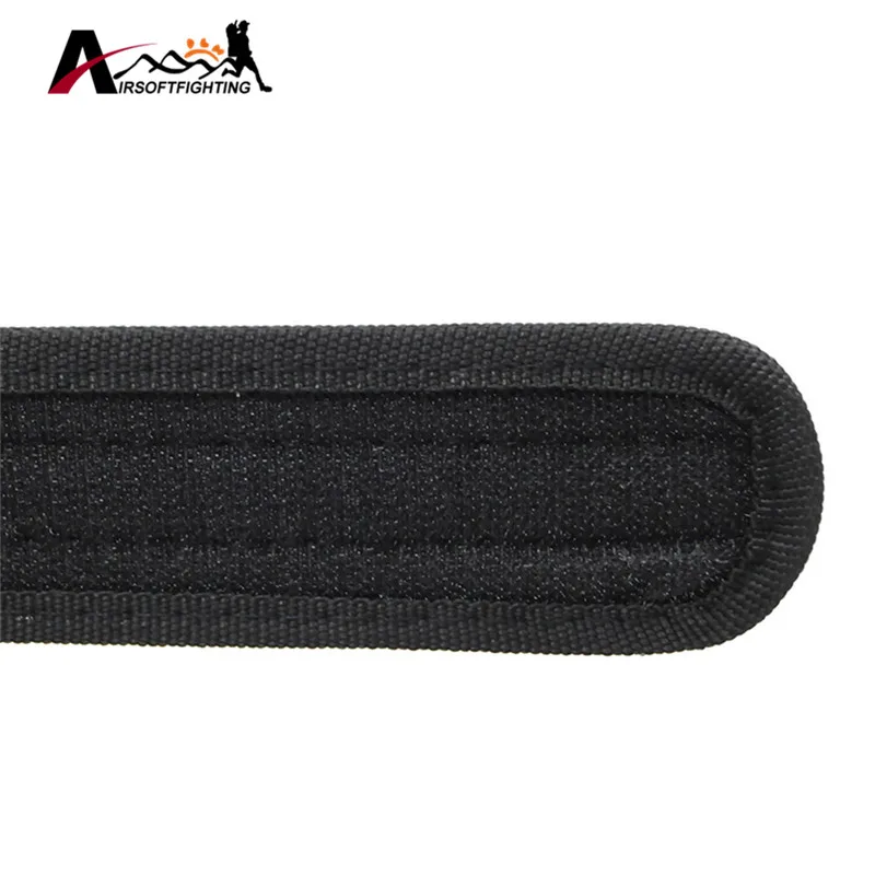 2" Airsoft Tactical Adjustable Waist Belt Outdoor Hiking Climbing Hunting Load Bearing Utility Waistband Waist Support Belt