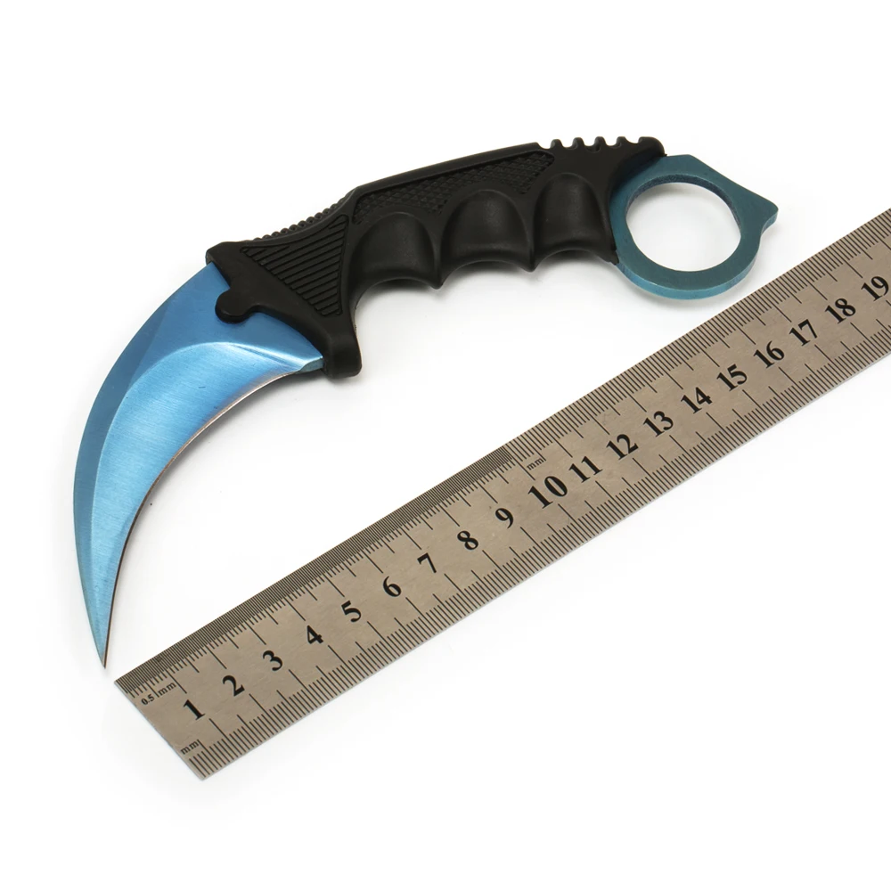 Karambit Ножи CS Go Counter Strike Hawkbill тактические Коготь шеи боевой бой лагерь Открытый