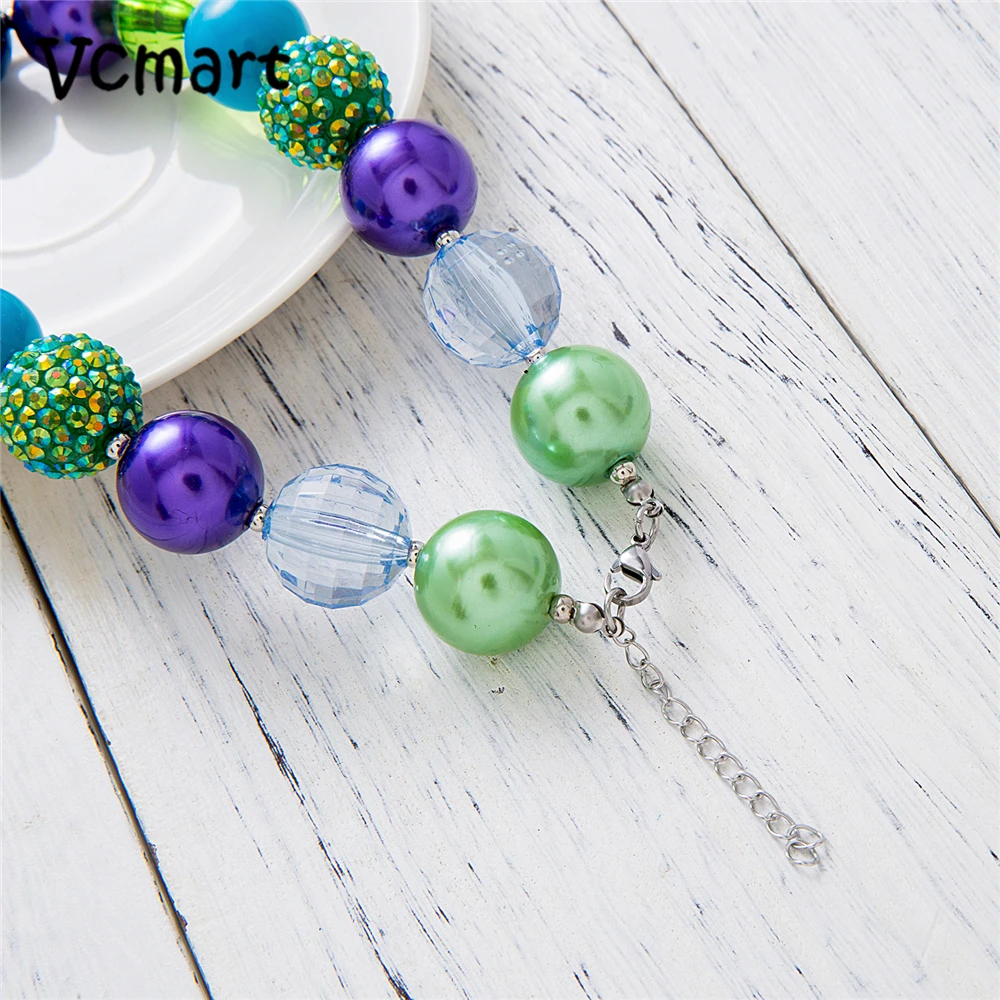 Vcmart День Святого Патрика милое ожерелье с браслетом для маленькой девочки