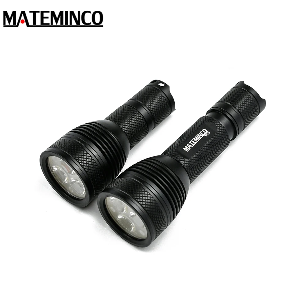 Тактический фонарик Mateminco X6S 3 * Cree Xpl Hi / Nichia 219C светодиоды макс. 3000 люмен расстояние