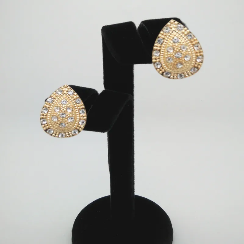 Модный комплект ювелирных изделий из Дубая 2018 Африканское женское большое