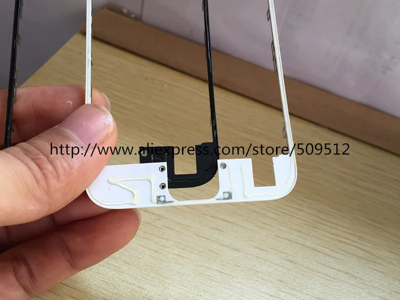 10/50pcs 100% A Quality Front Bezel with hot glue Middle Frame for iPhone 6s plus Mid Chassis Touch Screen LCD | Мобильные телефоны