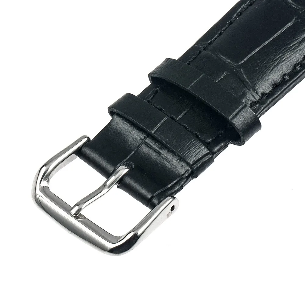 24 мм ремешок для часов из натуральной кожи+ адаптер+ инструмент для Suunto Core Watch Band Croco Grain ремешок на запястье браслет черный коричневый красный